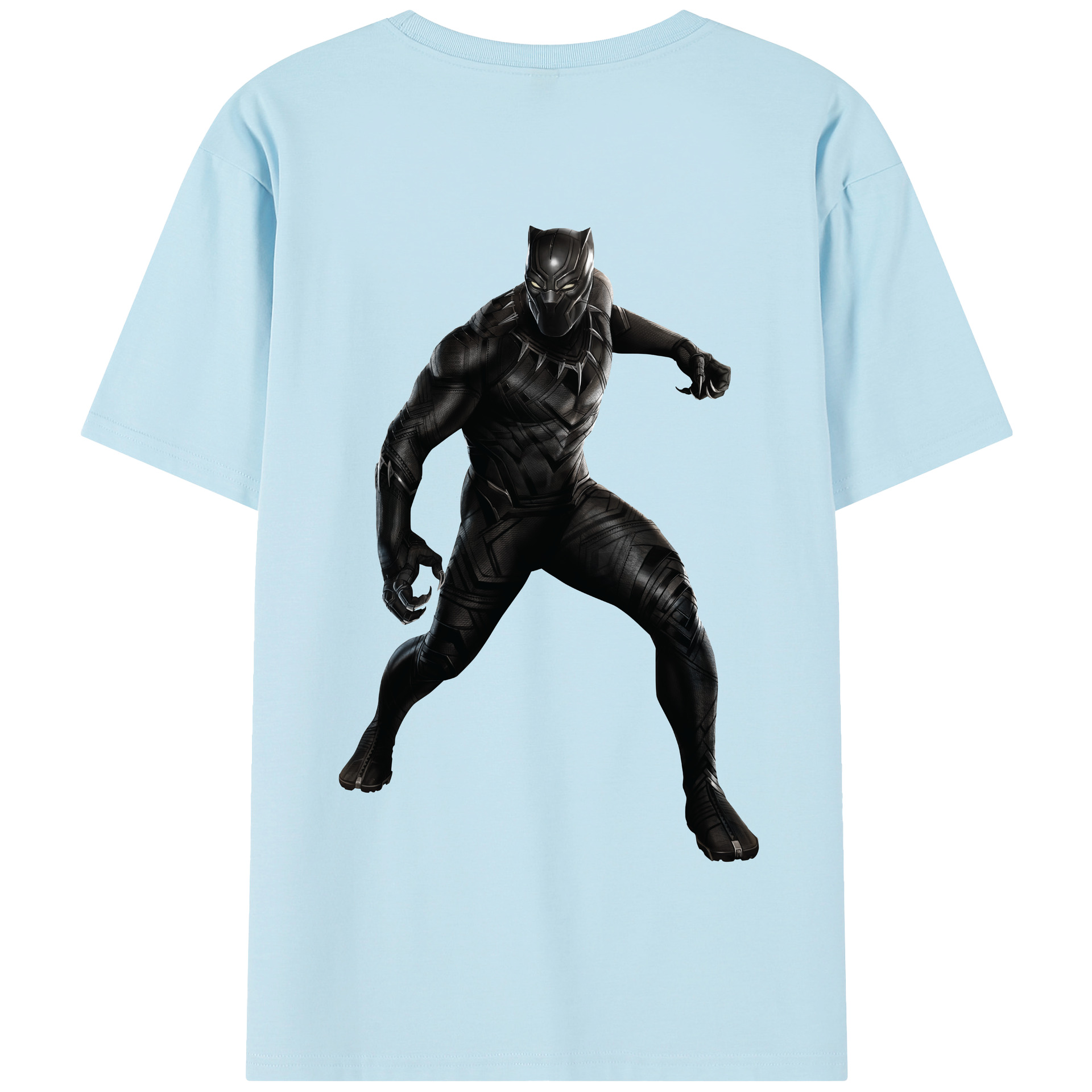 （画像用） アベンジャーズ The Avengers 綿100％半袖Tシャツ（背面プリント）